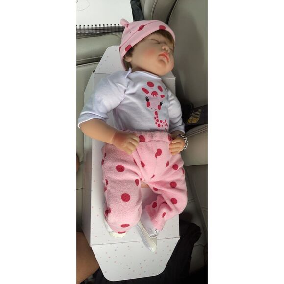 Charex Realistic Reborn Baby Doll - 22 Inch Lifelike Newborn Girl Toy With Real - Picture 12 of 15